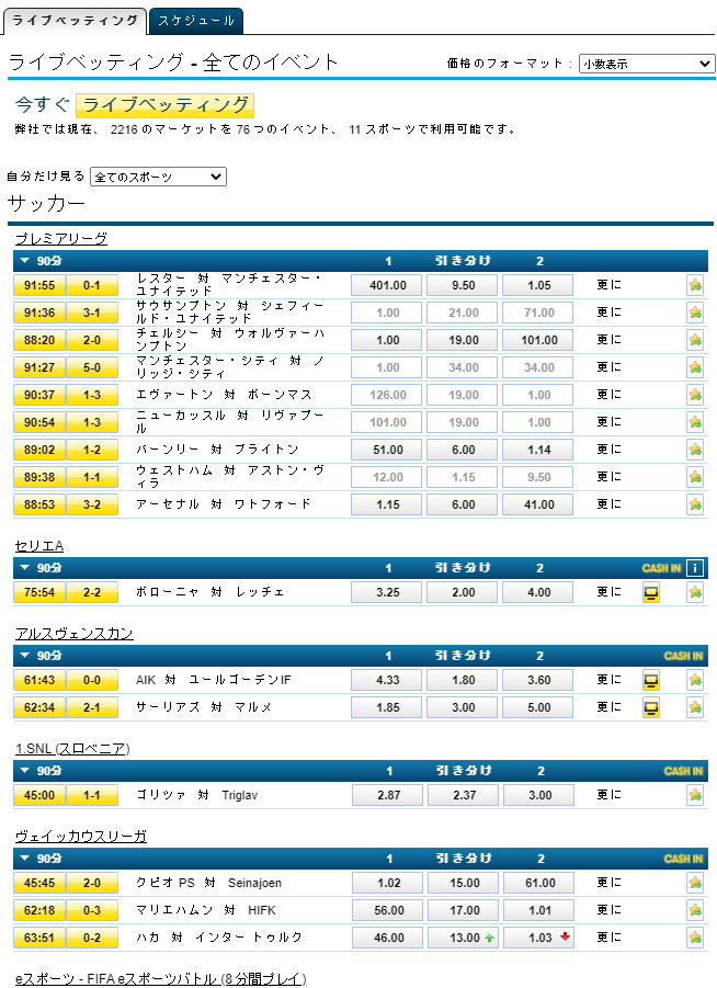 ライブの賭け方2