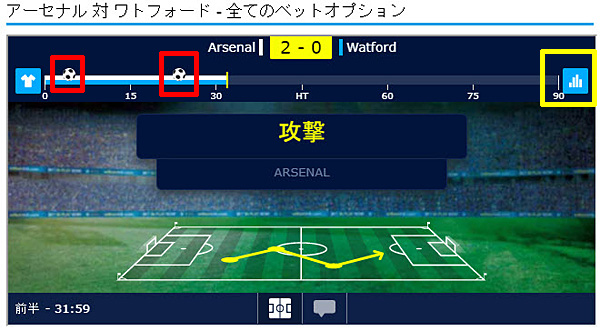 試合状況1