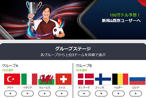 100万ドル予想