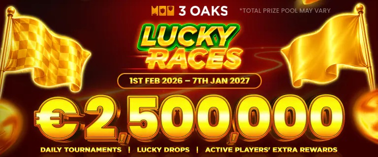 コインカジノ 3 Oaks Lucky Races