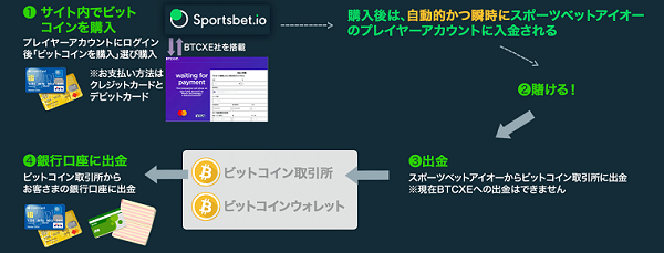 スポーツベットアイオー BTCXE
